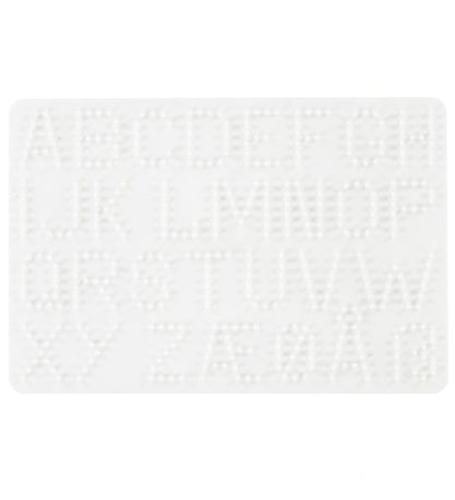 Hama Midi Perlen Steckplatten - 2er-Pack - Buchstaben & Zahlen