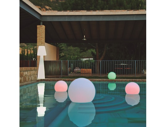NEWGARDEN - Lampe à poser d'extérieur Boule lumineuse extérieure buly 40 cm recharge solaire + éle...