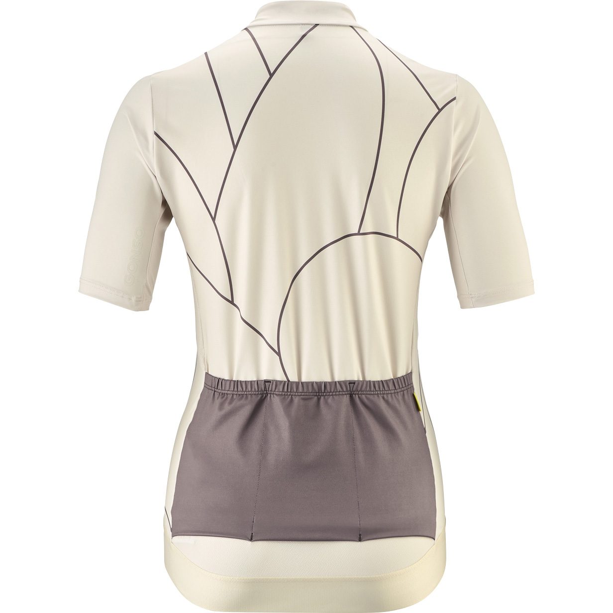 Gonso Road Radtrikot Damen chateau gray