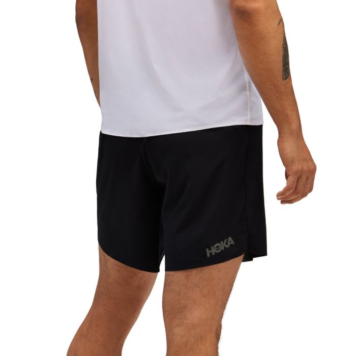 Hoka Herre Shorts Glide 2in1 7 Inch Shorts Sort
