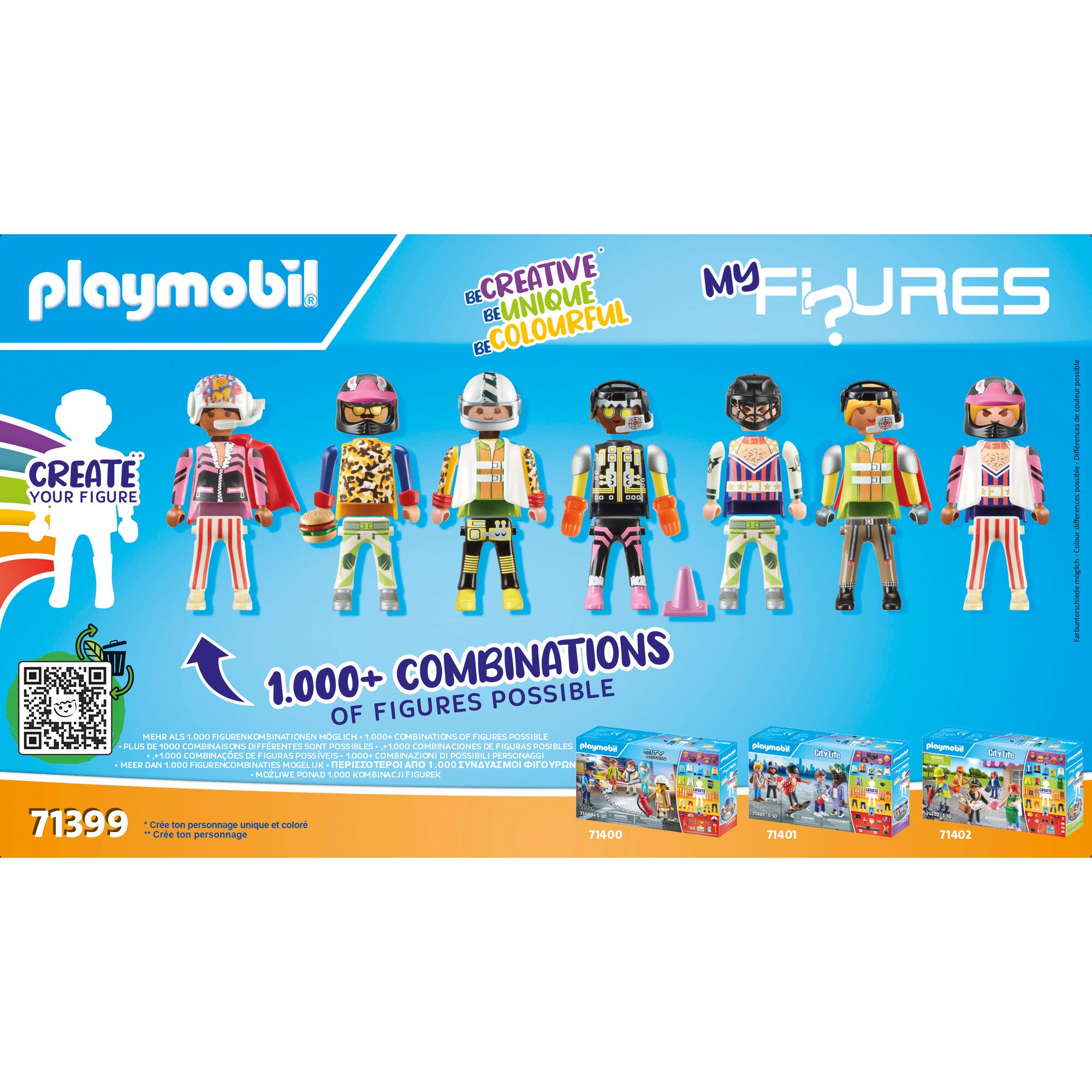 PLAYMOBIL Konstruktionsspielzeug My Figures: Stuntshow