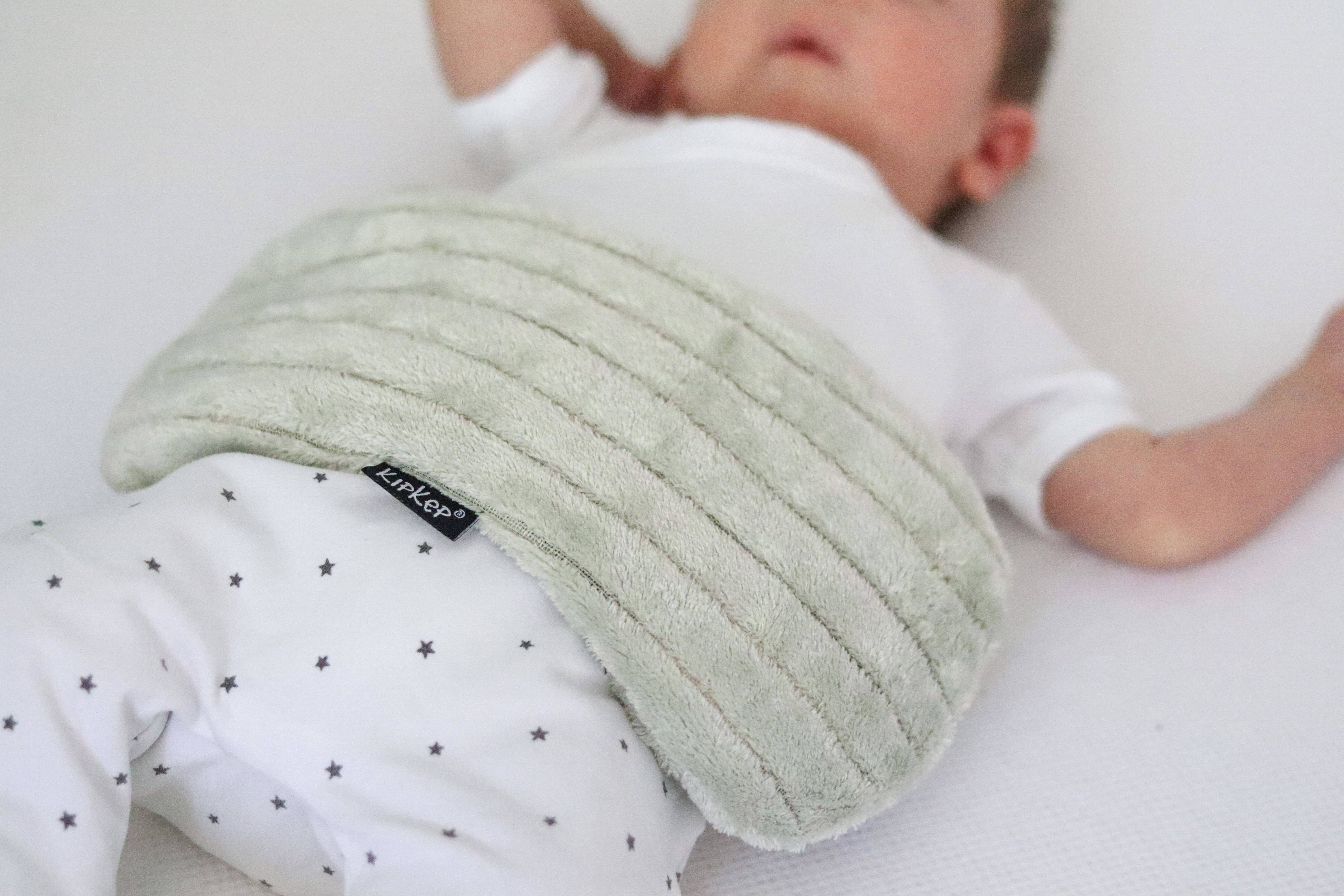 KipKep Woller warmtekussen Deluxe Pale green