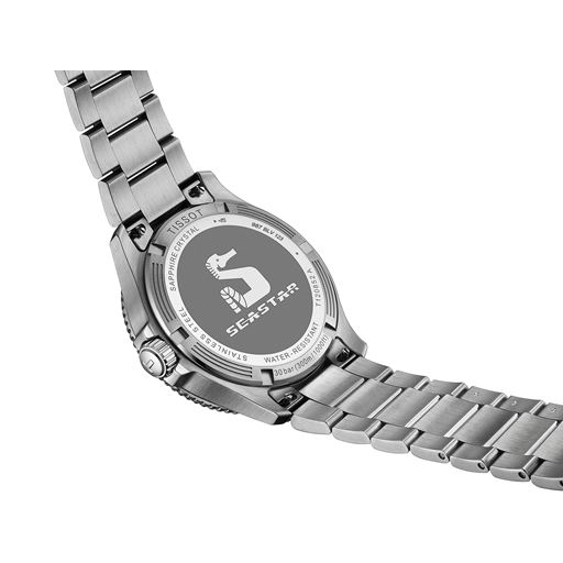 Tissot Seastar 1000 Quartz GMT T120.852.11.051.00 Herreur, Steel/Black, 40 mm