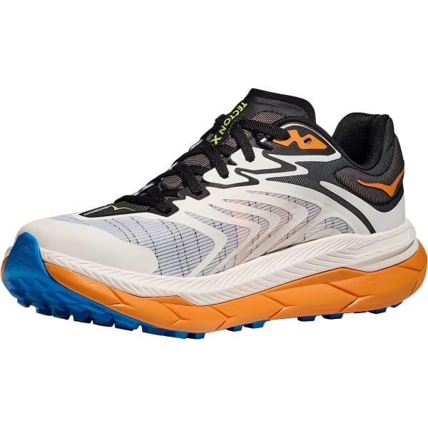 Chaussure trail HOKA ONE ONE TECTON X 2 WHITE / SOLAR FLARE