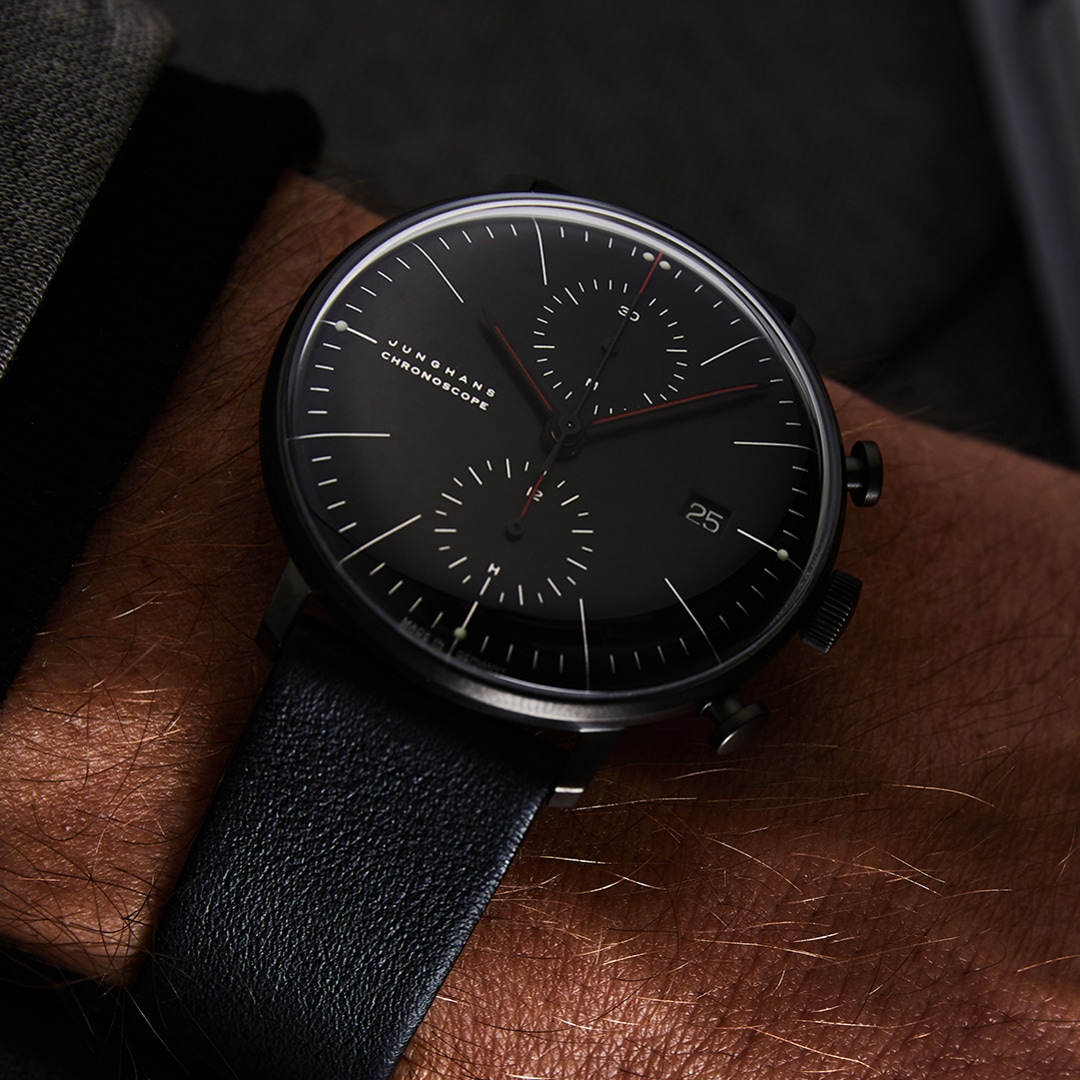 Junghans max bill Chronoscope Bauhaus