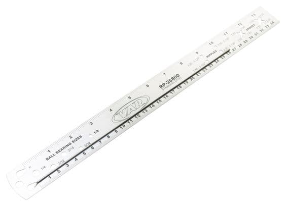 VAR Règle pour rayon