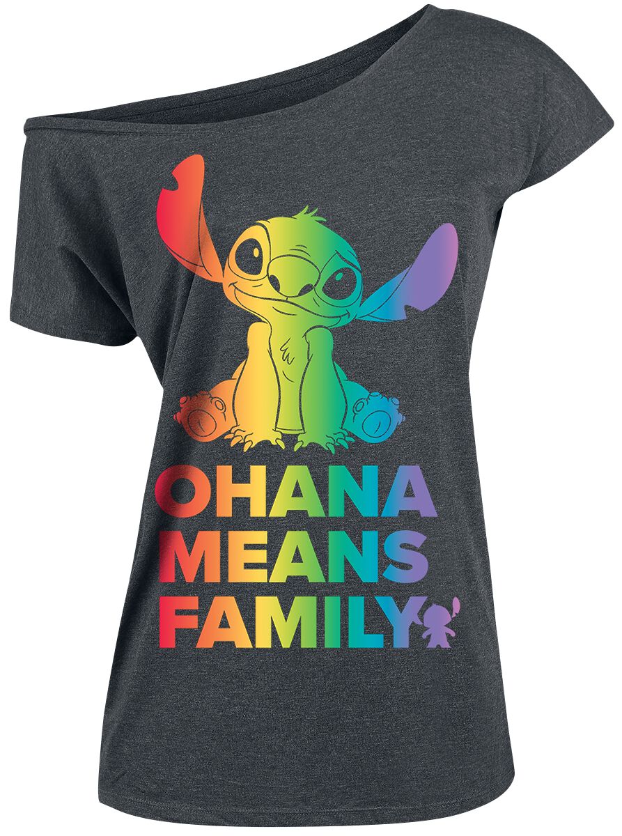 Ohana - Arc-En-Ciel | Lilo & Stitch T-Shirt Manches courtes
