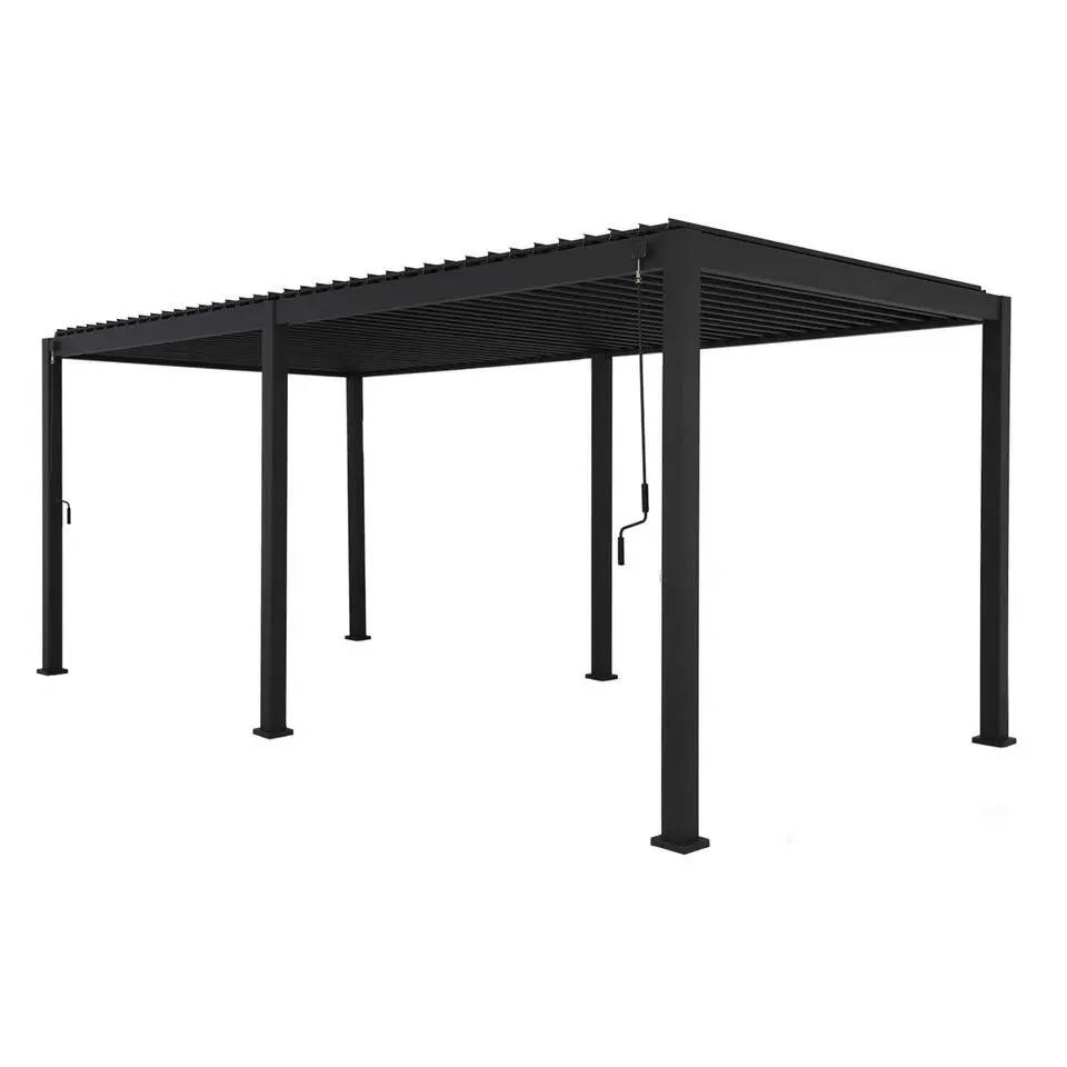 Mirador Deluxe terrasoverkapping 300 x 600 cm antraciet