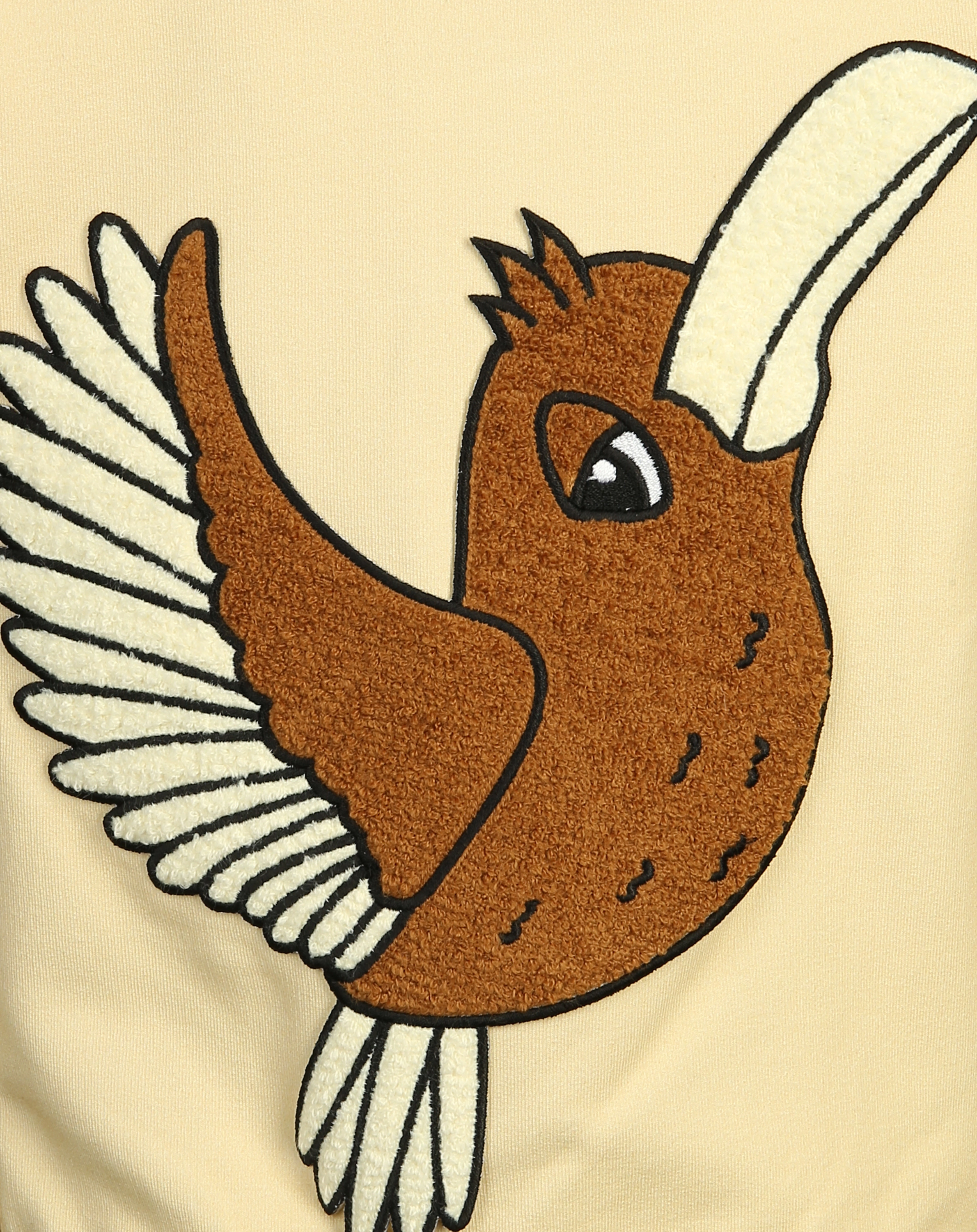 Sweatjacke BIRDIE in yellow