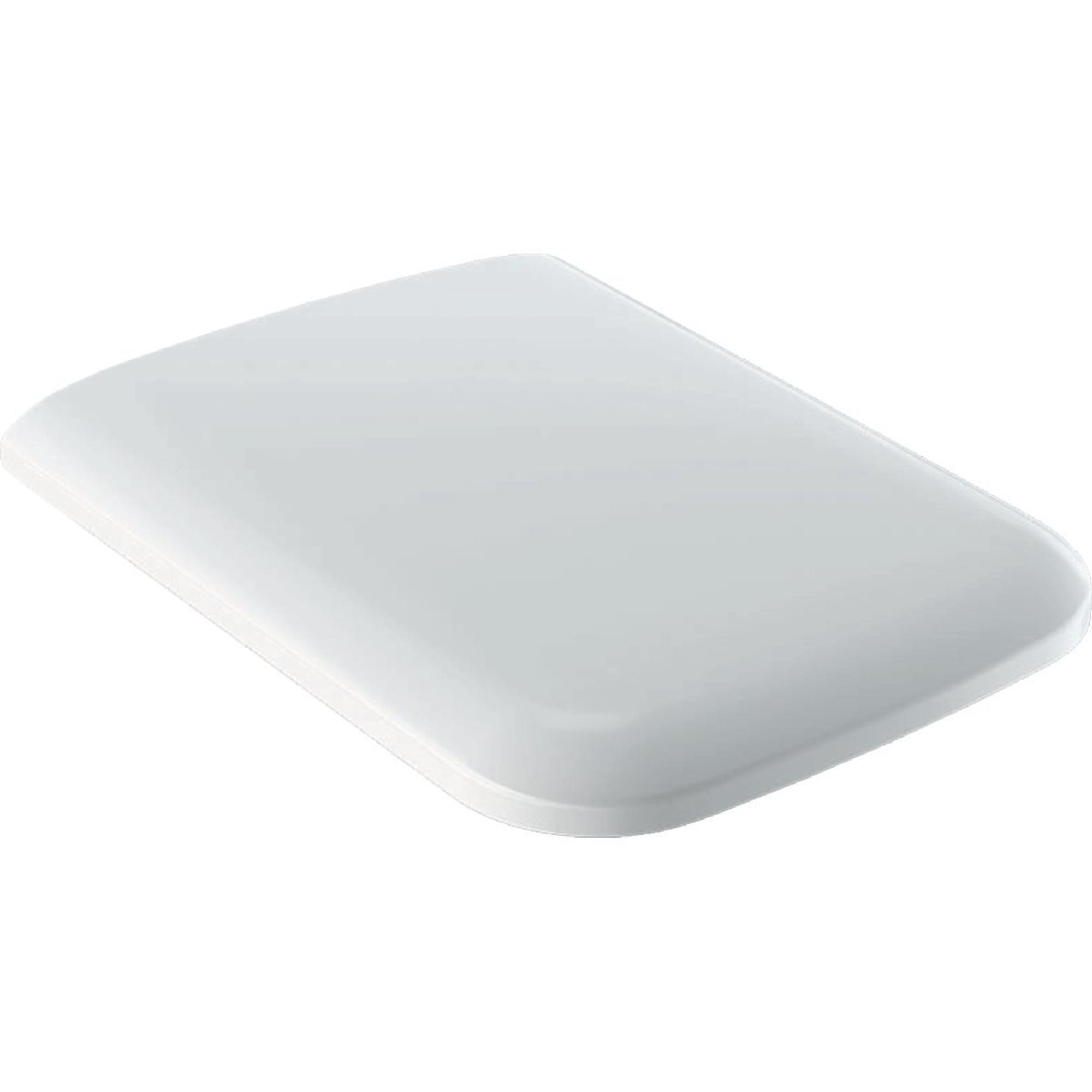 Geberit iCon Square softclose toiletzitting met quick release wit mat