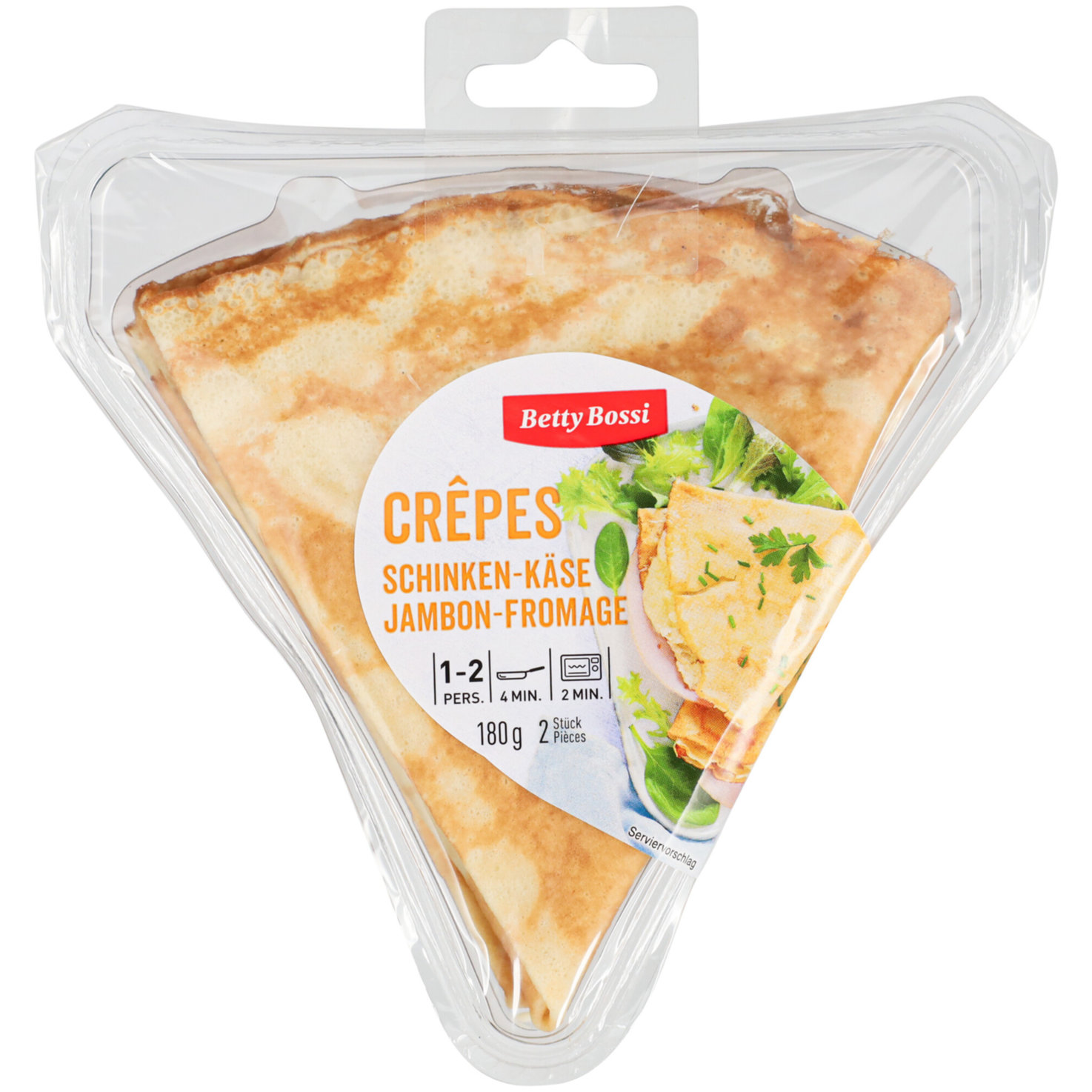 Betty Bossi Crêpes Schinken & Käse