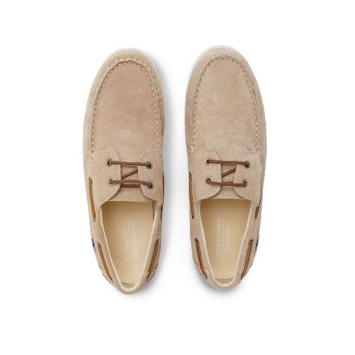 Jack&Jones Golders Suede Sejlersko, Plaza Taupe, 45