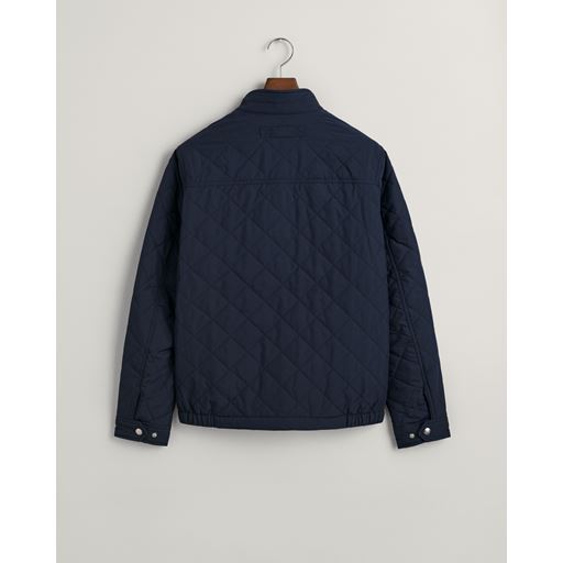 GANT Quiltet Windcheater Jakke, Evening Blue, M