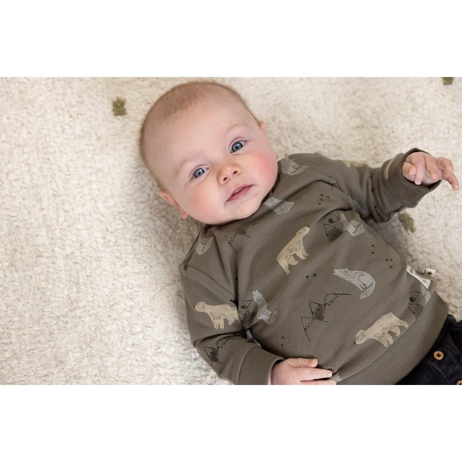 Feetje Sweatshirt Bravy Army
