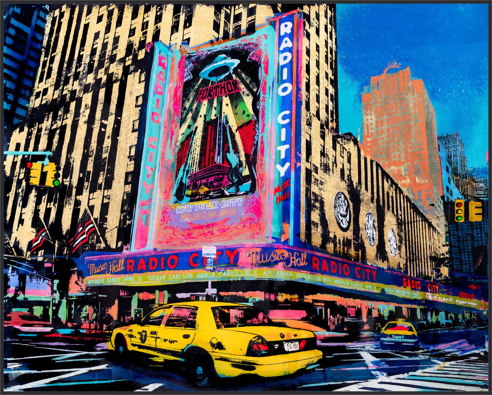 Radio City Hall by Sandra Rauch - Limited Edition. Edition of: 150. Signed.