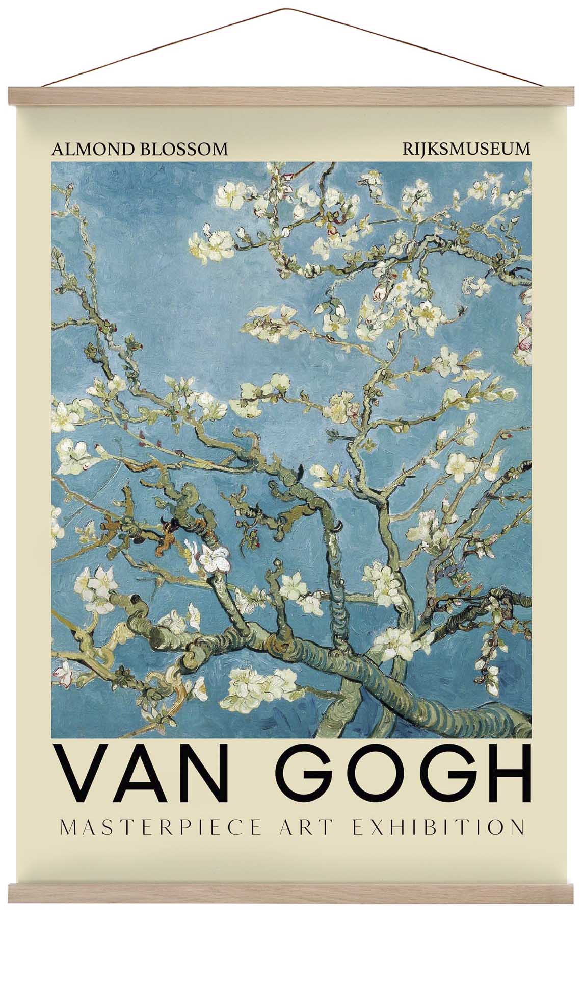 Mandelblüten-Kunstausstellung von Van Gogh