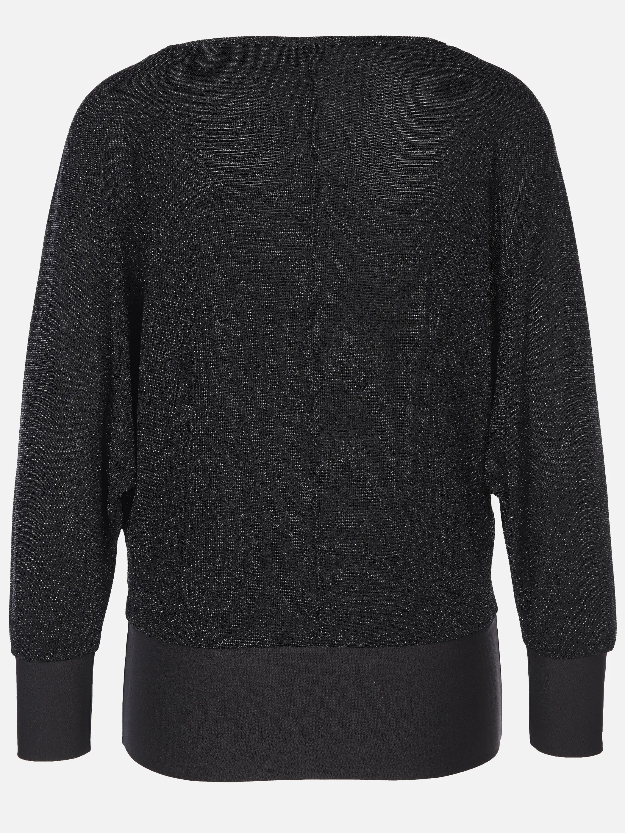 Damen Lurexshirt mit Fledermausärmeln