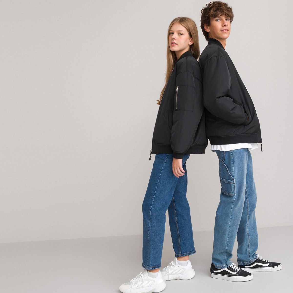 COLEÇÕES LA REDOUTE<br>Jaqueta bomber oversized, unissex