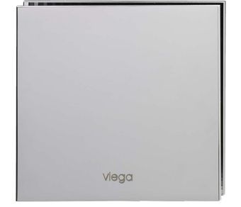 Viega Visign urinoir afmontageset m. bedieningsplaat Visign for More 100 14x15cm metaal RVS