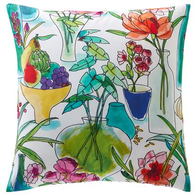 Linge de lit vases et fleurs - BECQUET CRÉATION