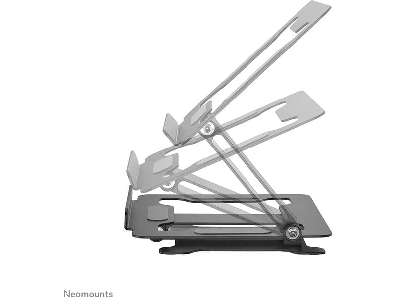 NEOMOUNTS Notebookständer DS20-740BL1 bis 5 kg – Schwarz Faltbarer Laptop-Ständer für Laptops von 11 bis 15