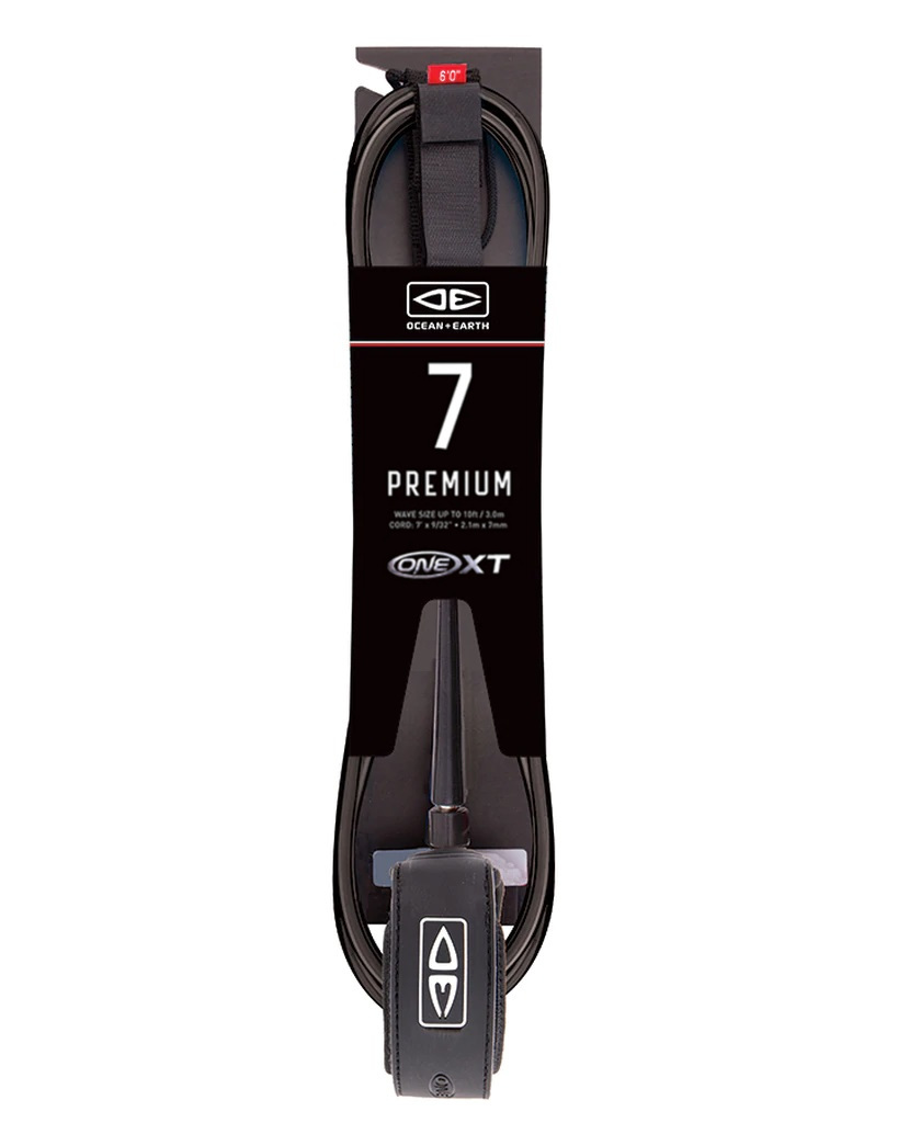 Ocean and earth leash premium 7'0 - One XT Black