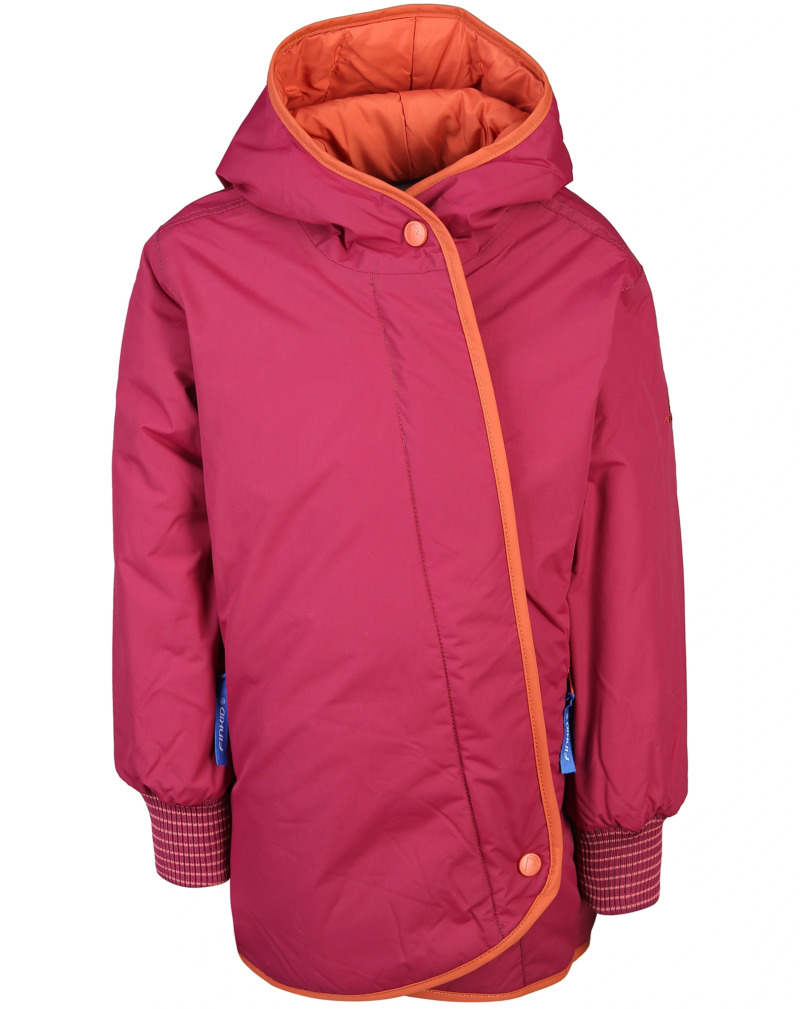 Wintermantel LIKKA TUPPI in beet red/fox