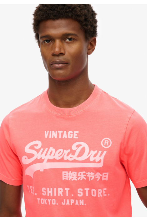 Superdry oranje heren t-shirt
