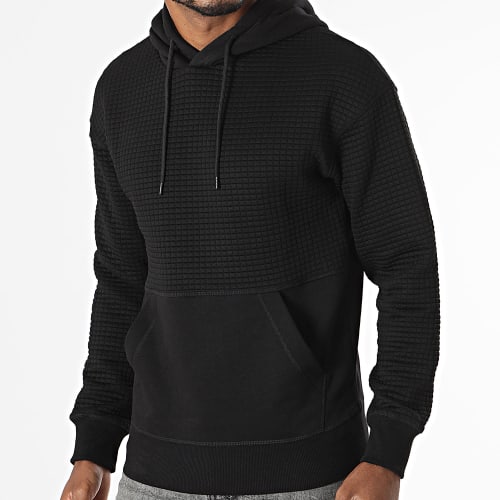 Sweat Capuche Black Structure Noir