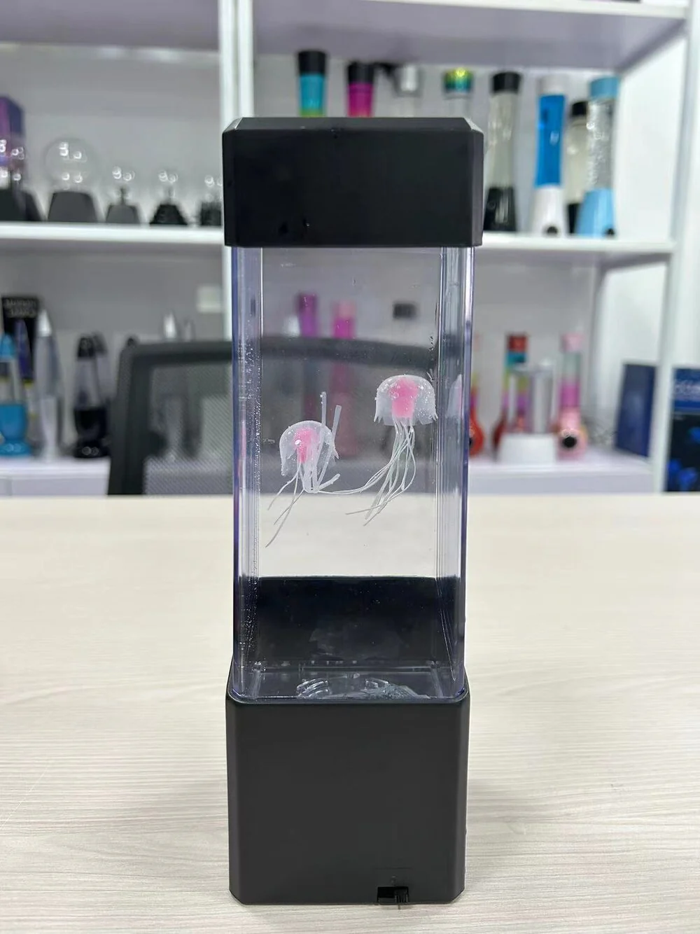 I-Total  Jellyfish lampe, multi - H23 cm
