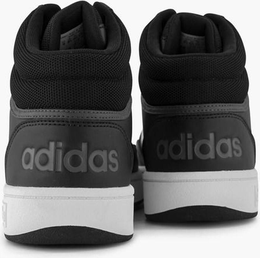 Adidas SPORTSWEAR Hoops 3.0 Mid Sneakers Core Black Ftwr White Grey Six