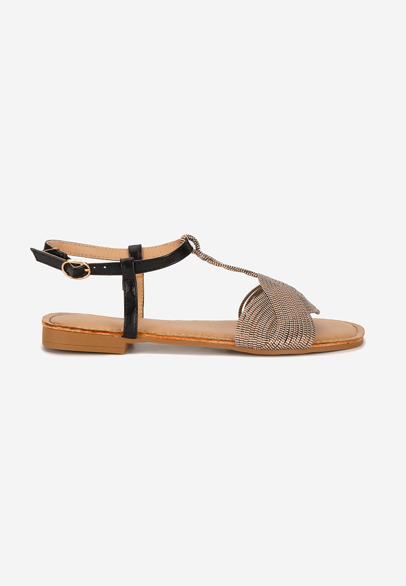 Sandales femme noires Zuralia