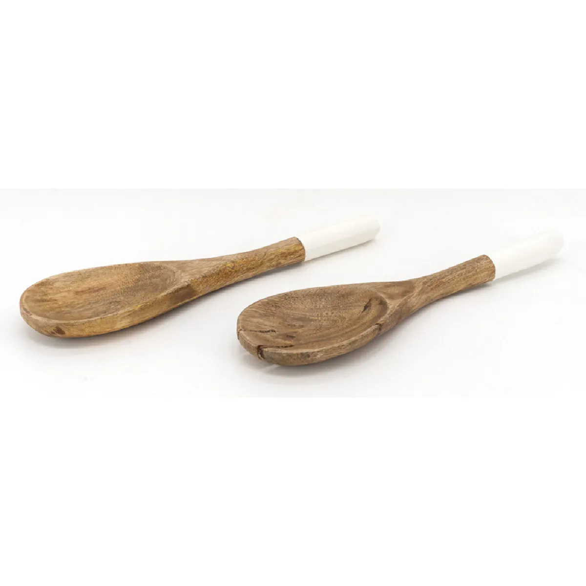 Aubry Gaspard Couverts à Salade en Bois de Manguier