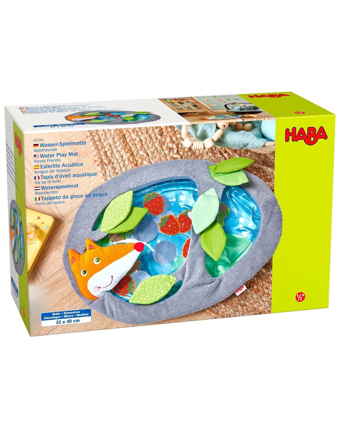 Wasser-Spielmatte WALDFREUNDE in bunt