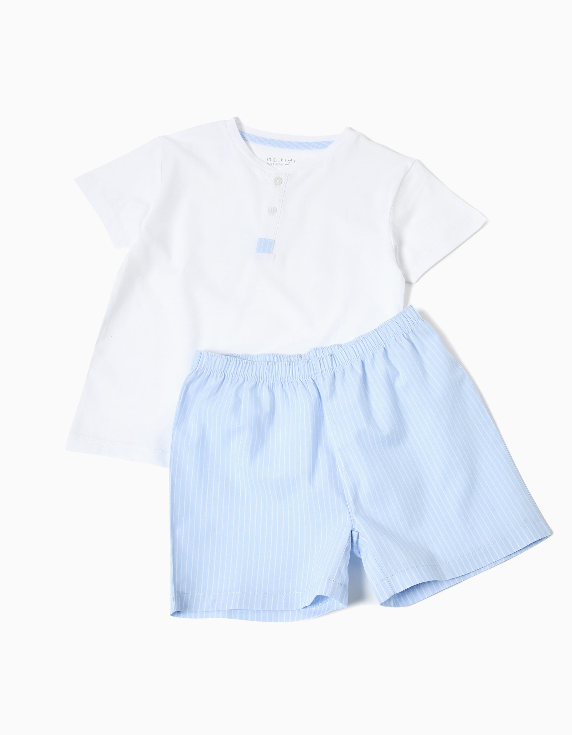 Pijama, Menino, Branco