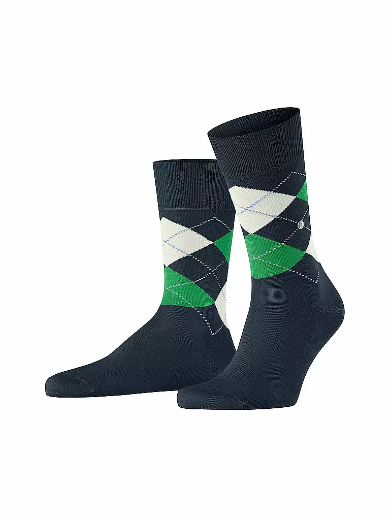 BURLINGTON Herren Socken 40-46 MANCHESTER marine blau