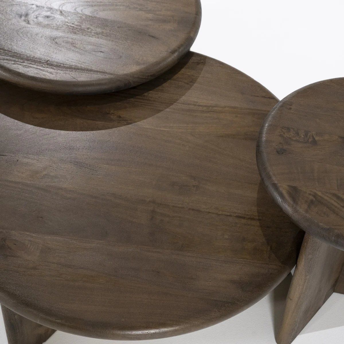 Bijzettafel Brown 240108 Leoti ⌀45  x H45 cm
