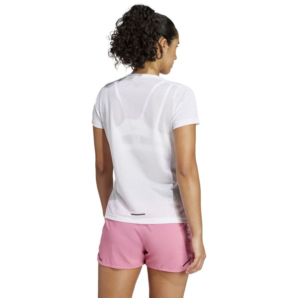 T-shirt trail ADIDAS AGR SHIRT W WHITE/FUSROS