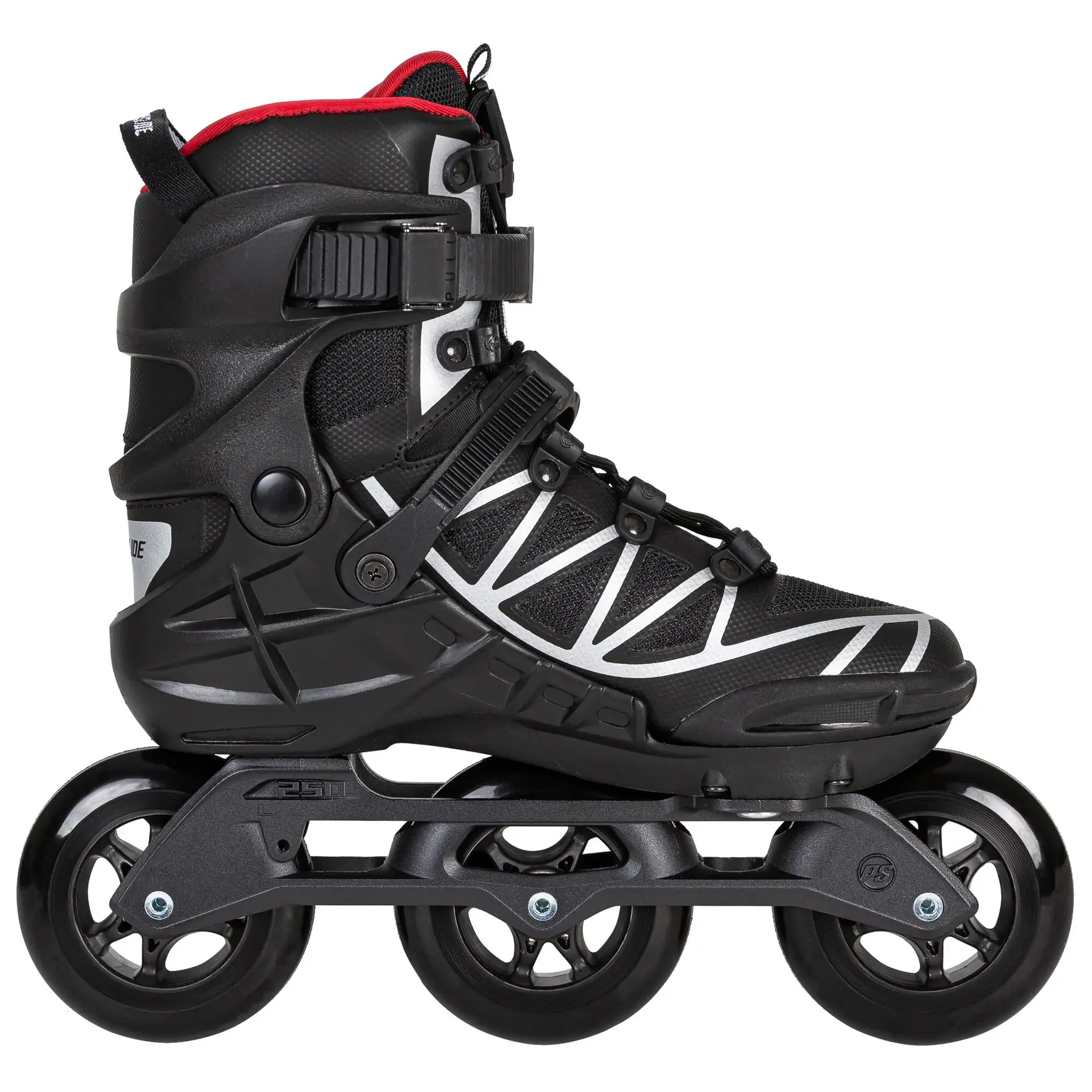 Powerslide Phuzion Argon Scarlet 100 Inline Rulleskøjter - Herre Inliners