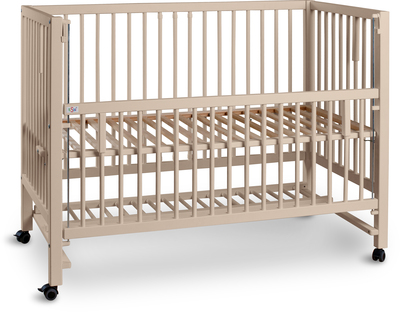 tiSsi XXL Bedside Crib HAJO 120x60, Silk Beige