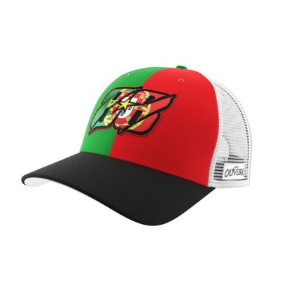 Casquette Ixon OLIV 25 - Vert / Rouge