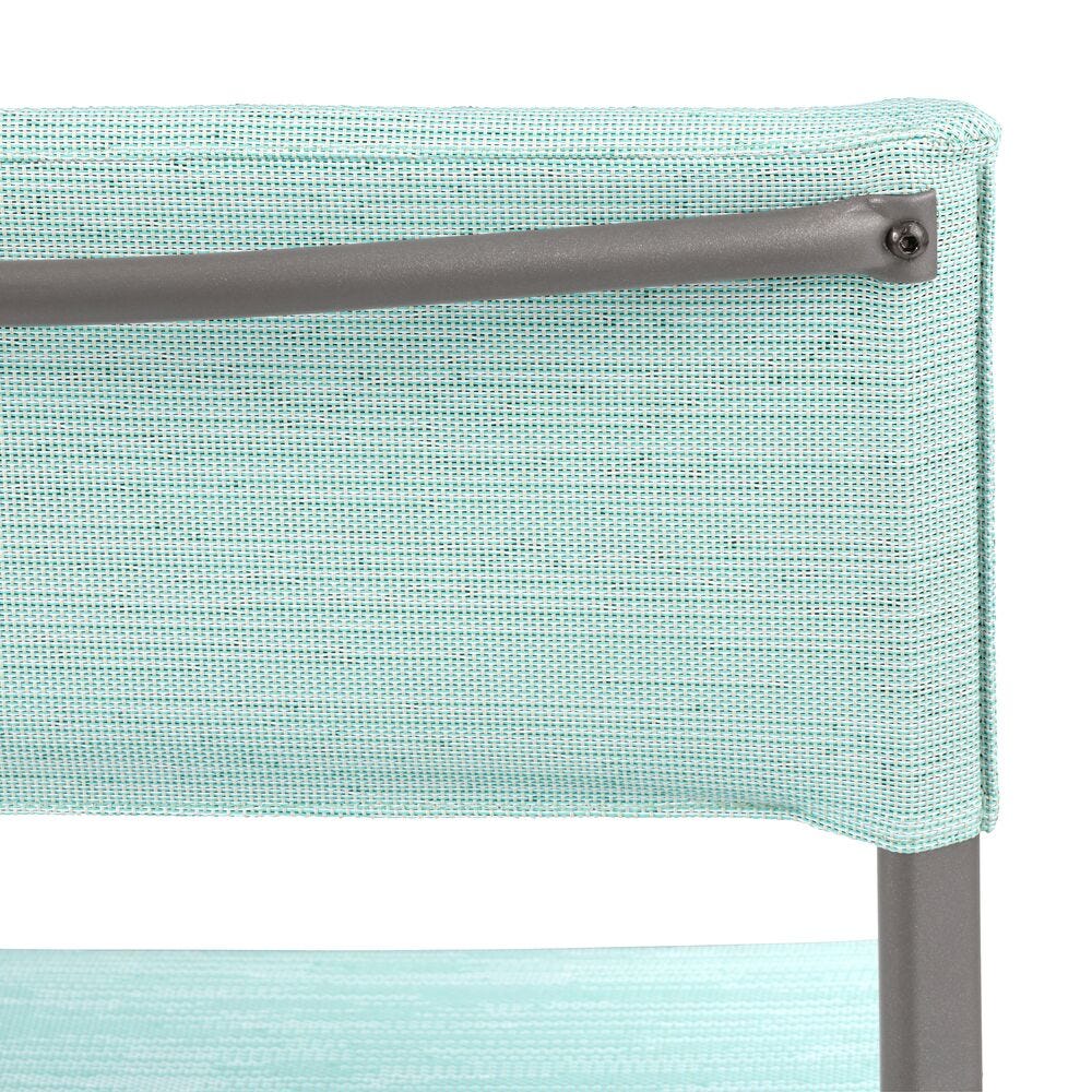 Gartenstuhl Oron Batyline® Duo Blau Mistral Blue-Titane