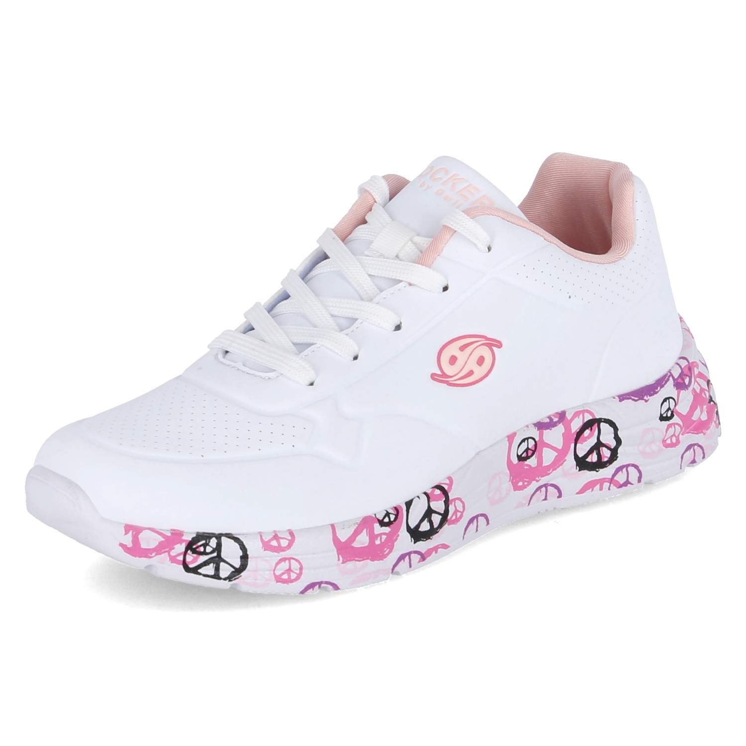 Dockers Low Sneaker - weiss/multi