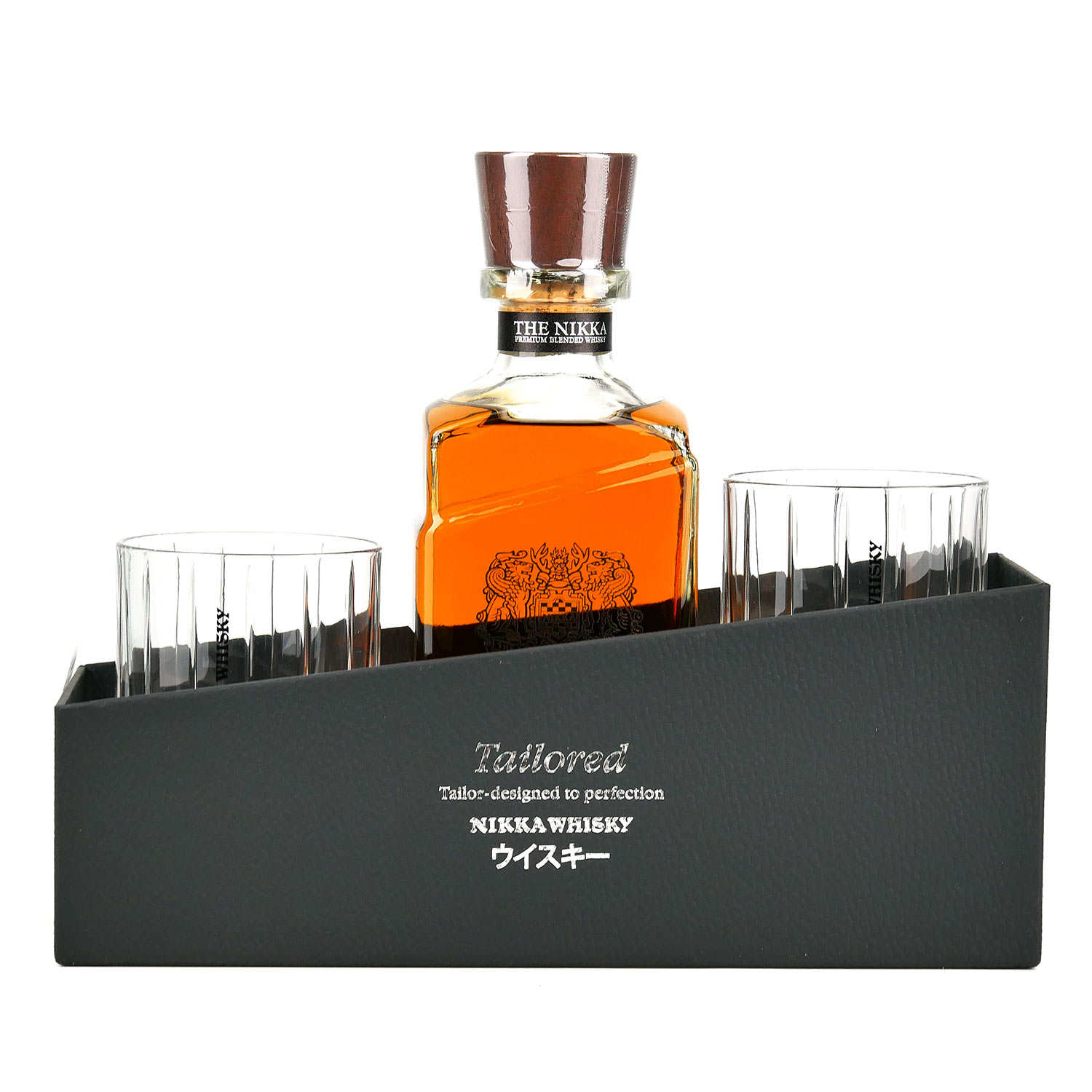 Coffret cadeau 2 verres whisky The Nikka Tailored 43%