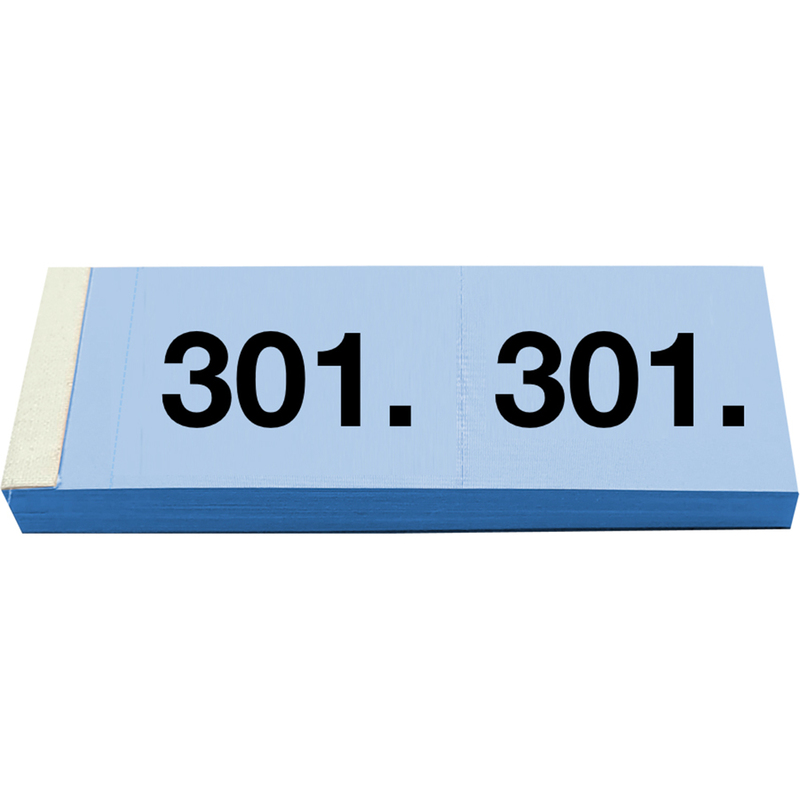 Simplex Garderobenblock, blau, 115 x 40 mm