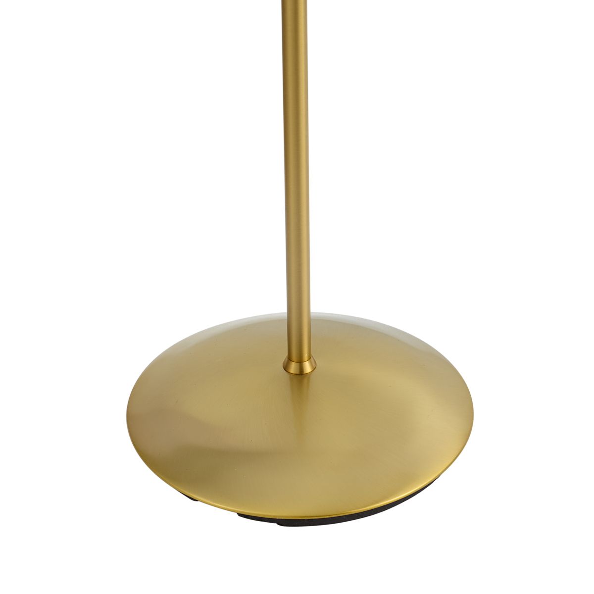 Moderne vloerlamp messing incl. LED 3-staps dimbaar oplaadbaar - Waldorf