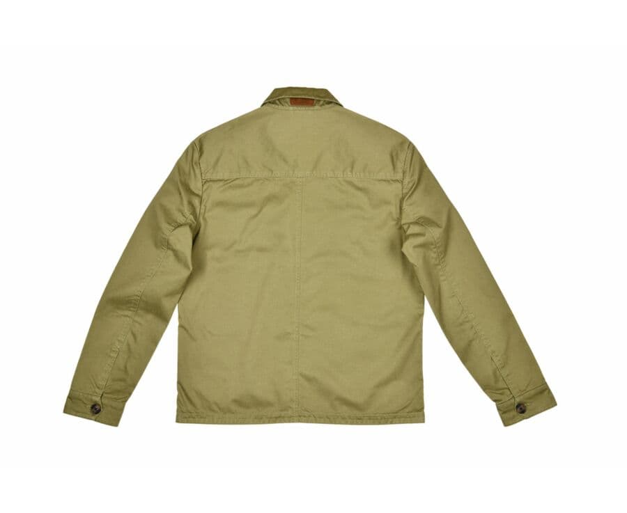 Veste coton homme Kaki clair - FÉLICIEN