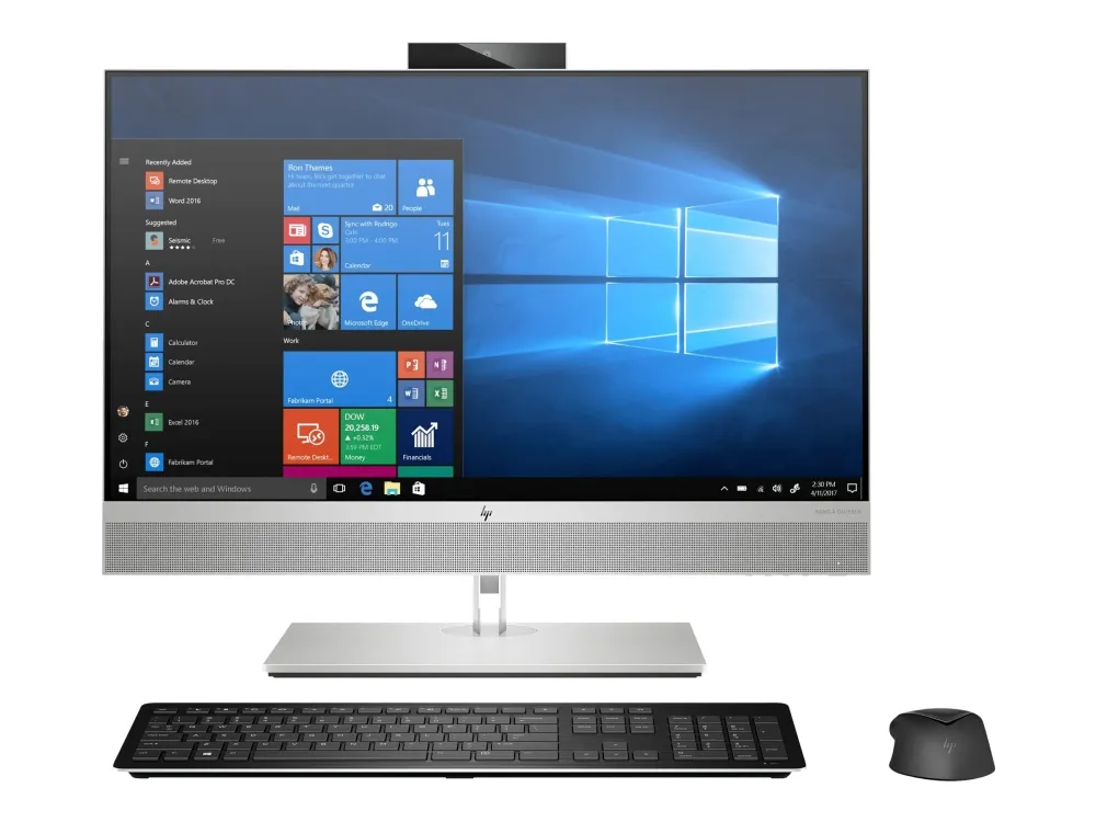 [OUTLET] - HP EliteOne 800 G6 - Alt-i-én - Intel® Core™ i7 10700 / 2.9 GHz - vPro - RAM 16 GB - SSD 512 GB - NVMe, TLC - Intel® UHD Graphics 630 - GigE - WLAN: 802.11a/b/g/n/ac/ax, Bluetooth 5.1 - Win 10 Pro 64-bit - skærm: LED 27
