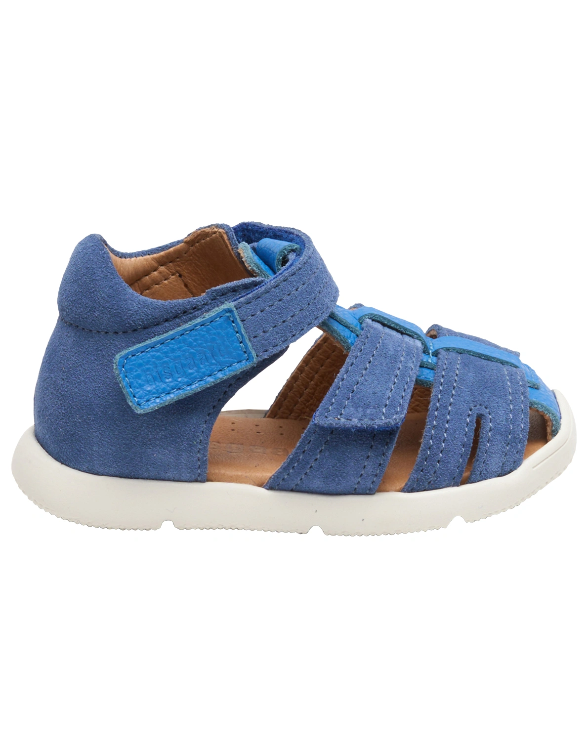 Lauflern-Sandalen ASKE mit Zehenschutz in jeans