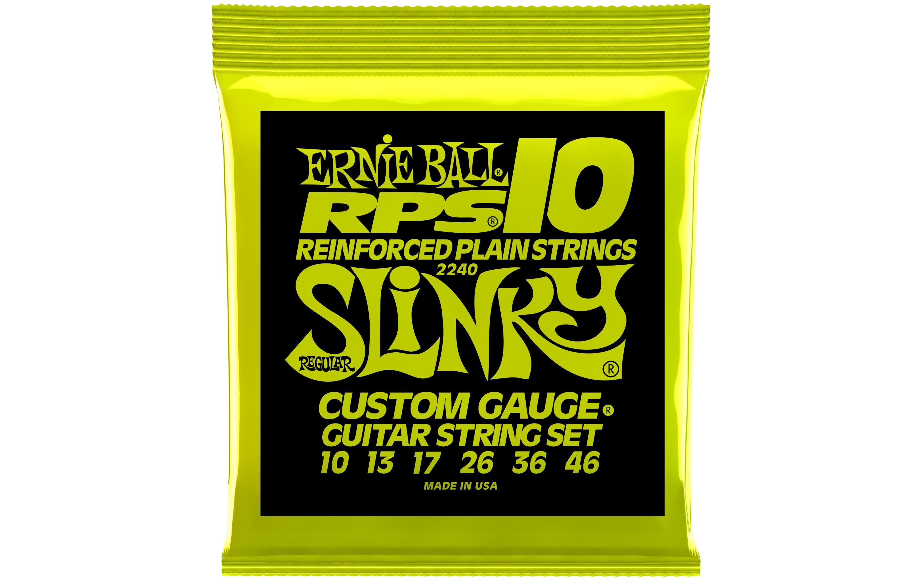 Gitarrensaiten 2240 Slinky RPS – Regular 10-46Praktischer Saitensatz für Ihre E-Gitarre